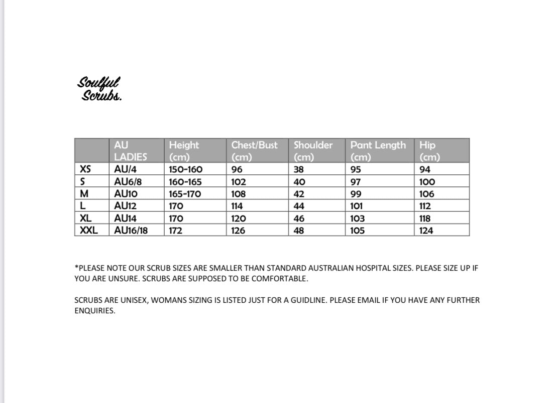 Lime Cream Hawaiian Print Nursing Scrub Top™