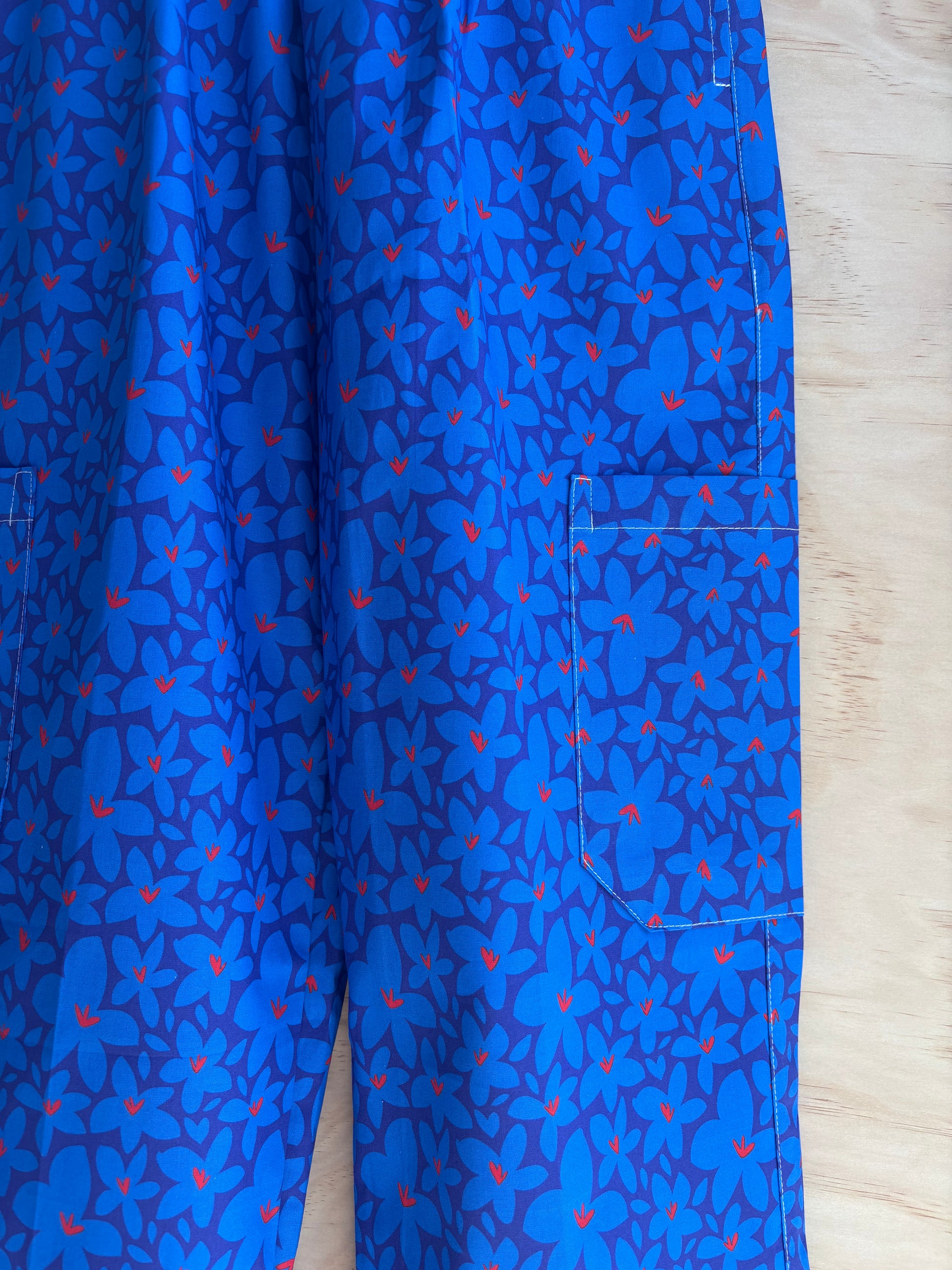 Sister Blue Print™ Full Nursing Scrub Set