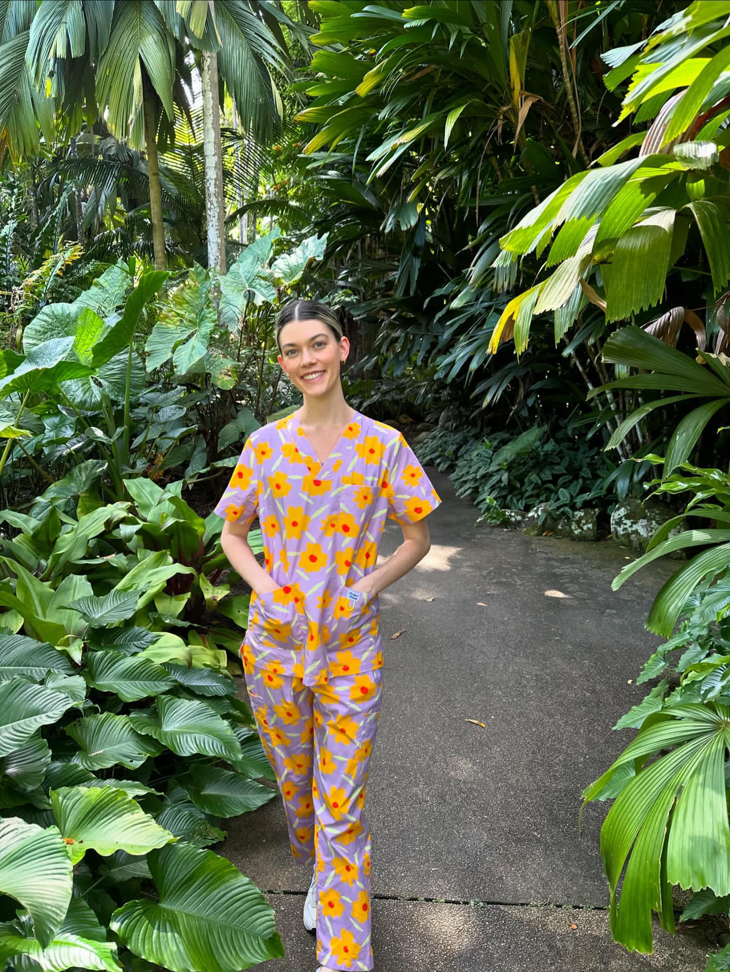 Sunny Strawflower™ Print Full Nursing Set