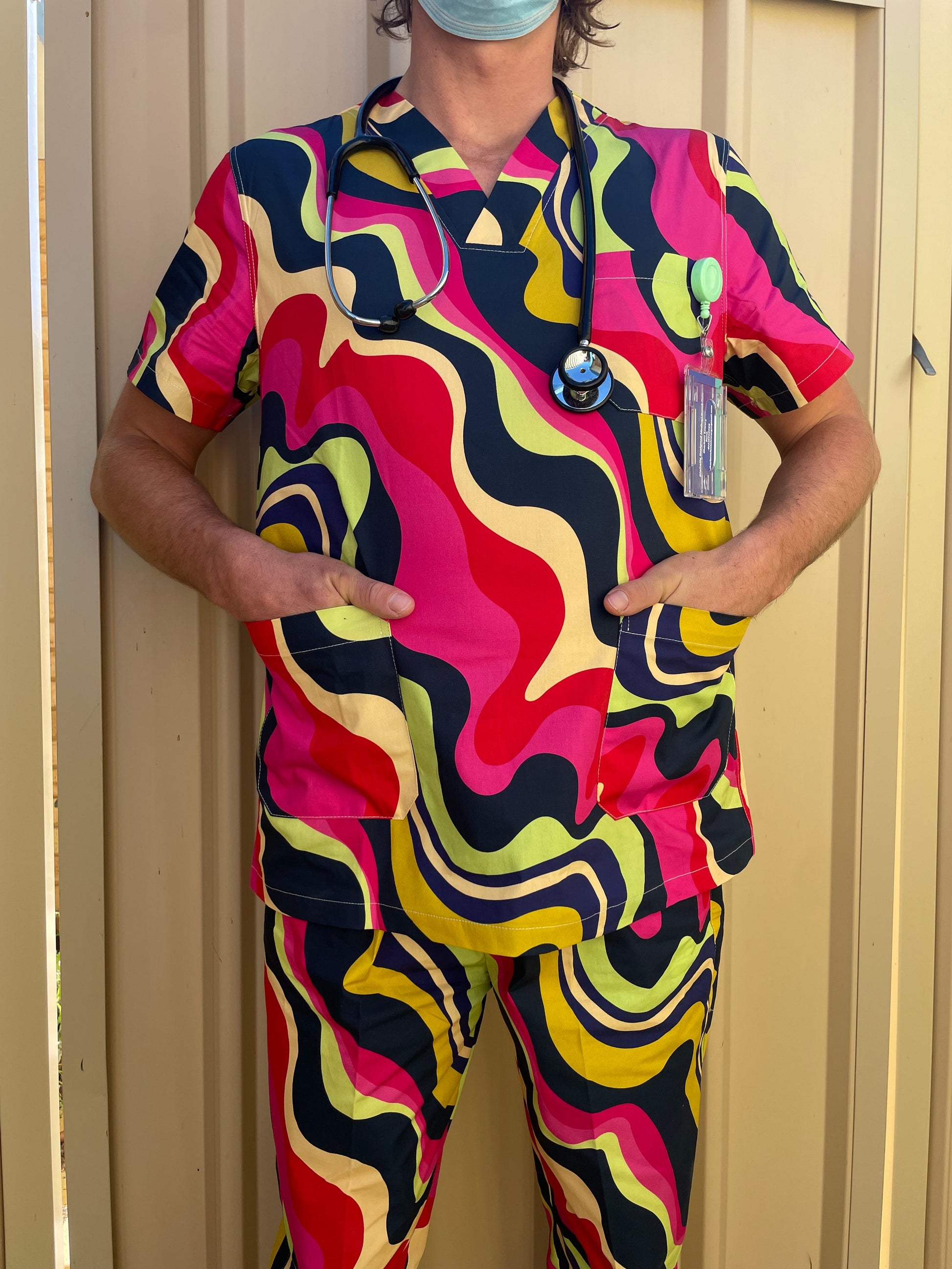 Wonka™ Print Nursing Scrub Pants | Cute & Comfortable