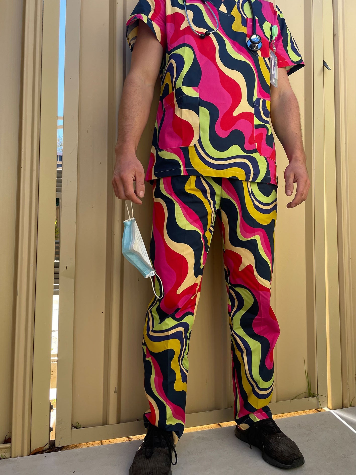 Wonka™ Print Nursing Scrub Pants | Cute & Comfortable