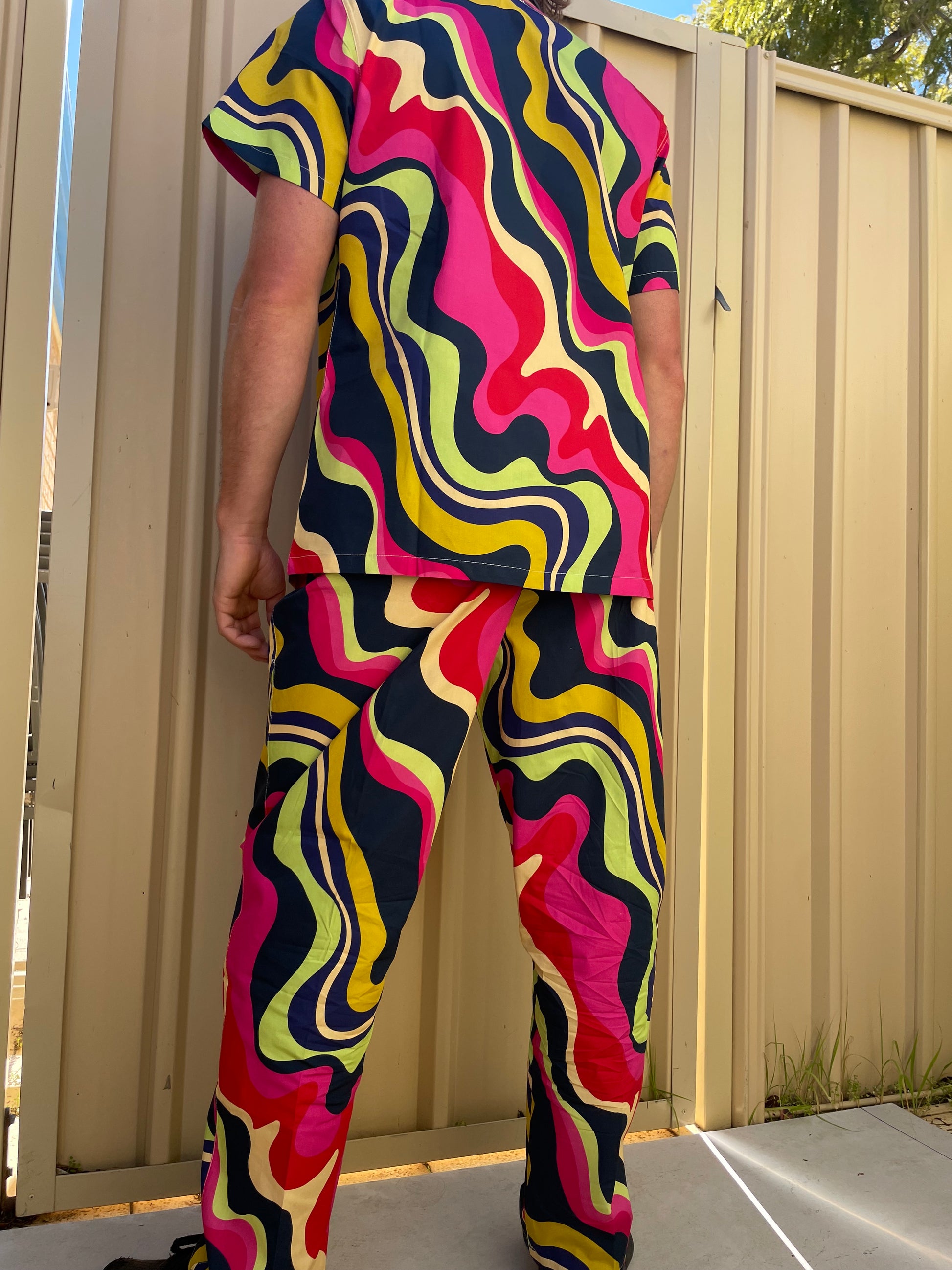 Wonka™ Print Nursing Scrub Set | Full Medical Uniform