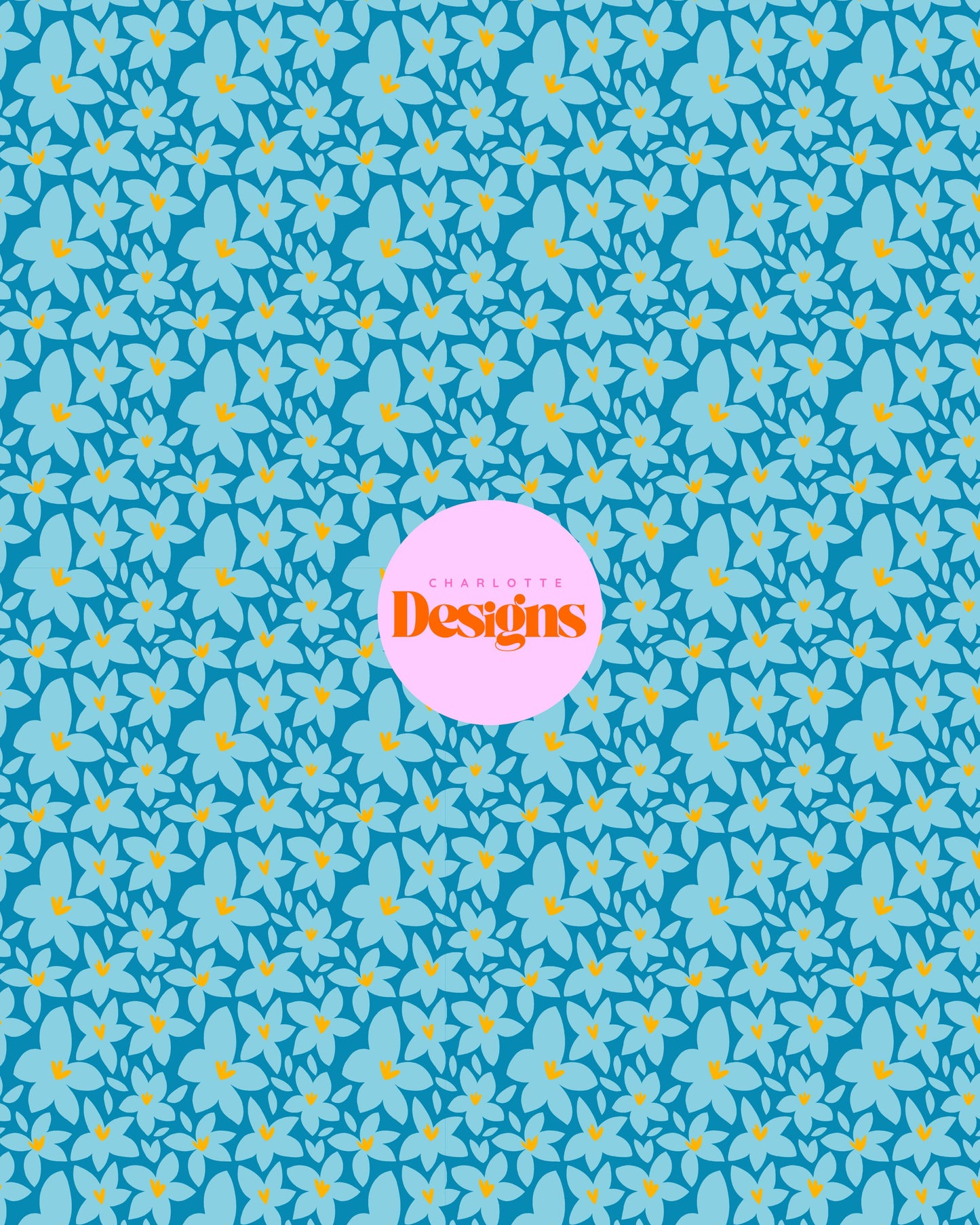 Baby Sister Blue™ Print Nursing Scrub Cap