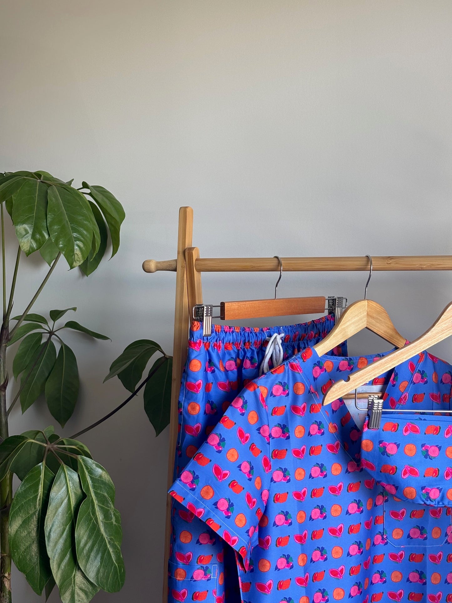 Limited Edition Fruit Machine™ Print Nursing Scrub Pants