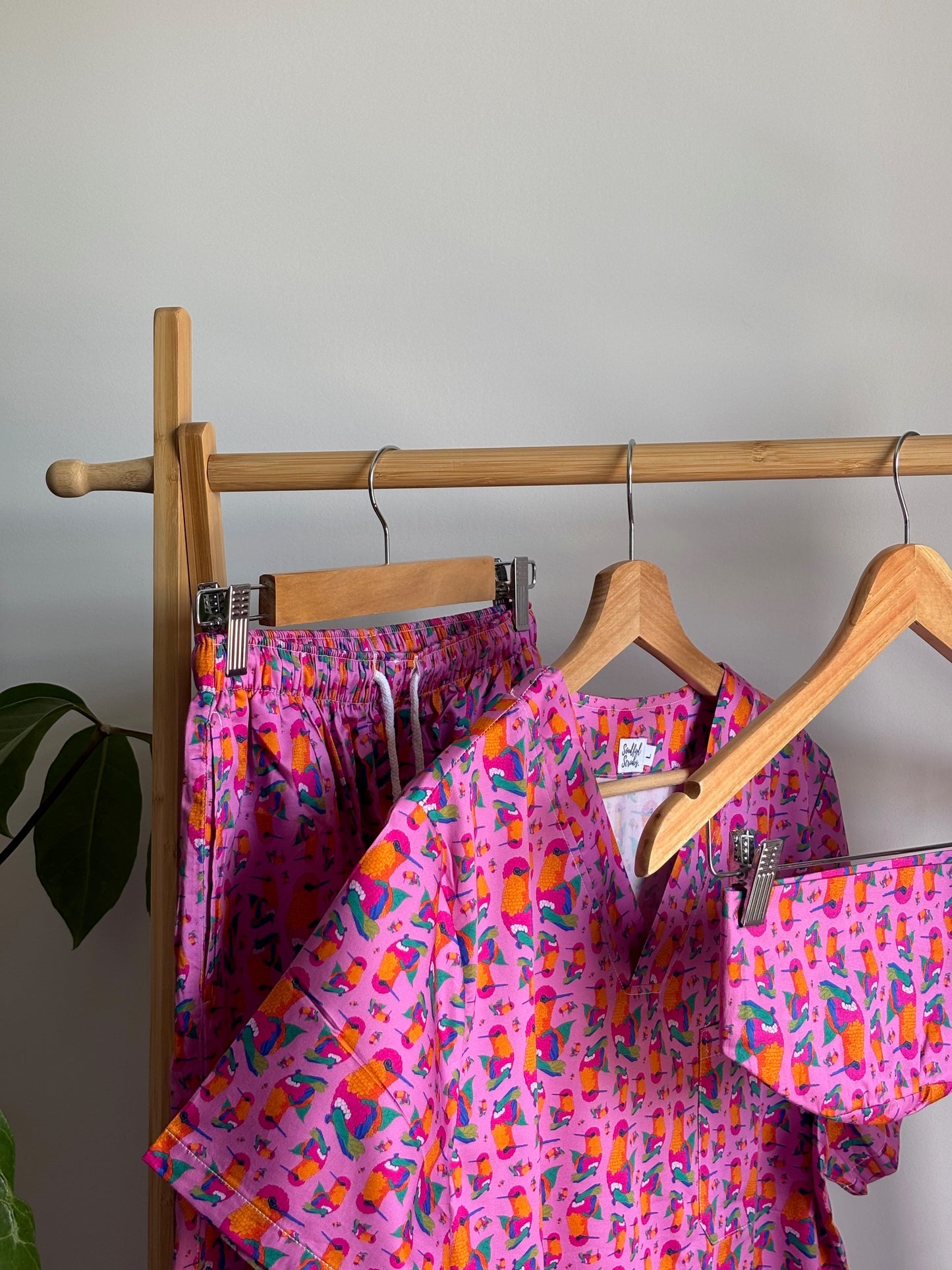 Hummingbird™ Print Nursing Scrub Cap