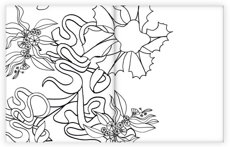 Adult Colouring Book - PDF Download